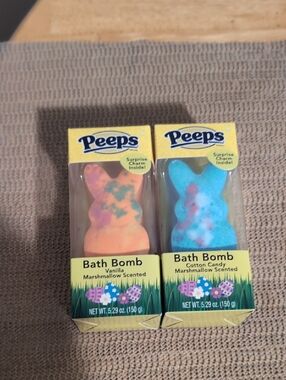 Pick One Peeps Bunny Bath Bombs W/Surprise Inside New